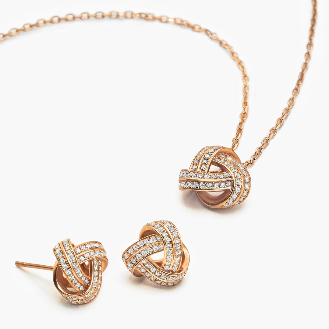 TO MY DAUGHTER, LOVE MUM/ MUM AND DAD/ DAD -   Infinity Knot Necklace