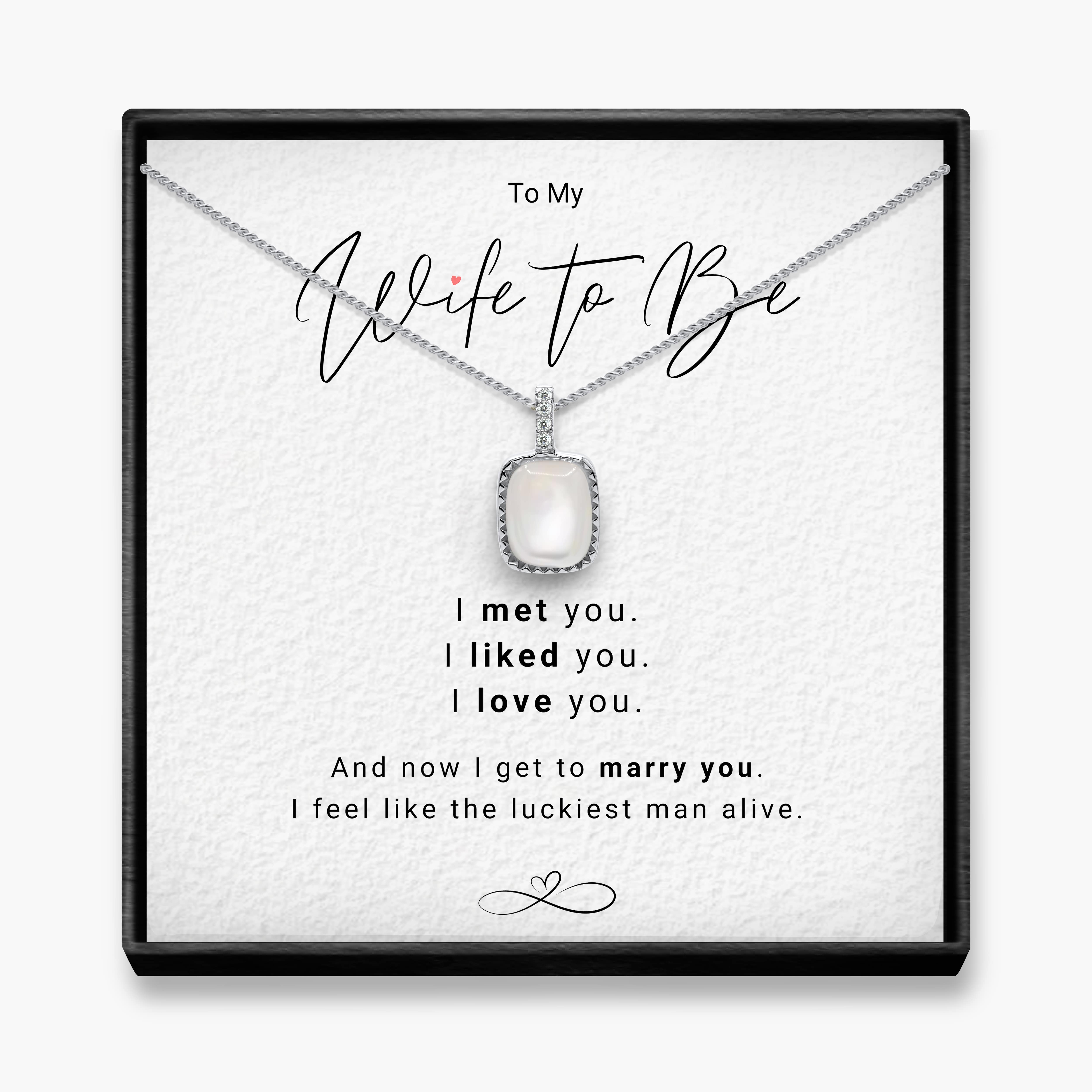 Met Liked Love Wife to Be Iridescent Pearl TaliaRae