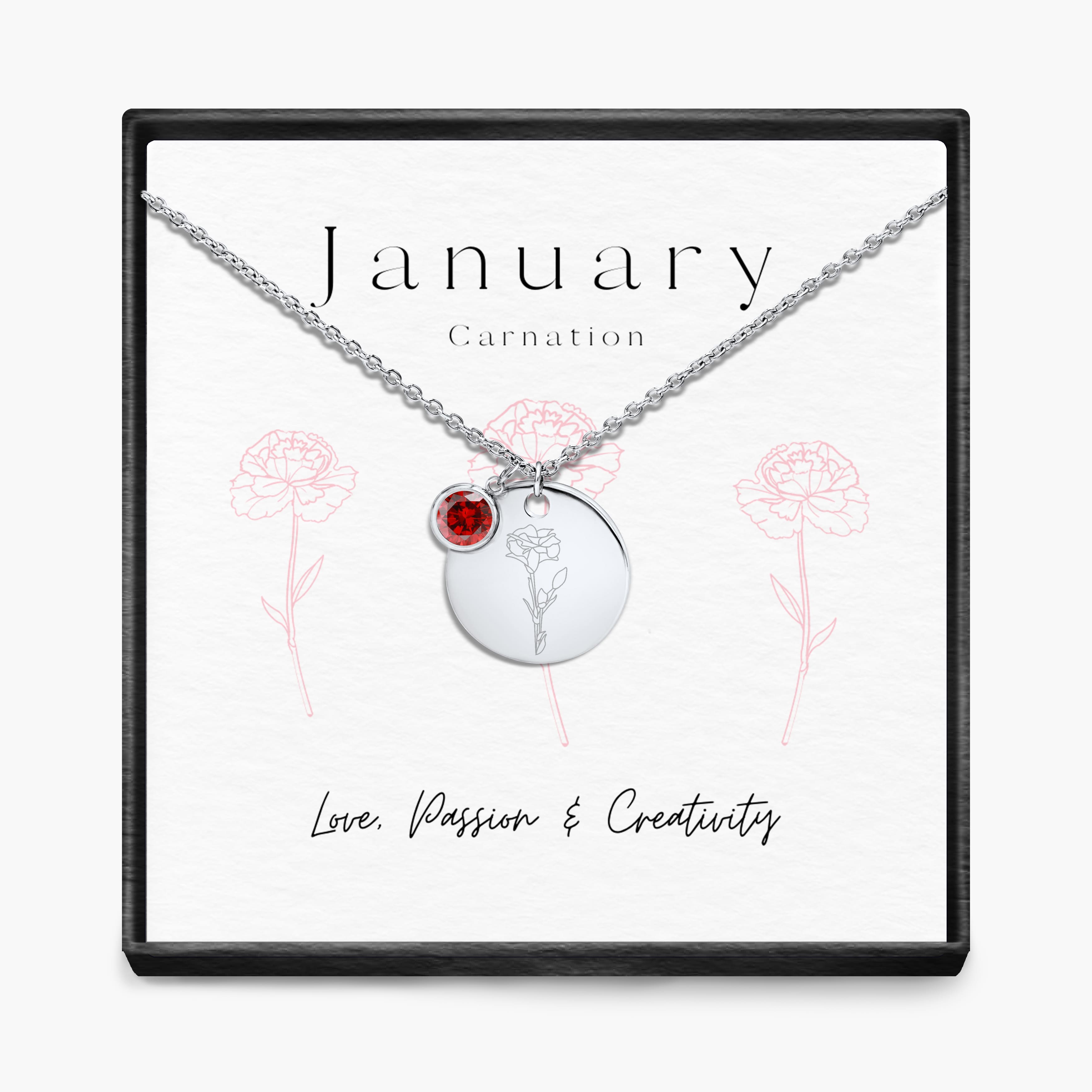 Bloom Birth Month Necklace – Able