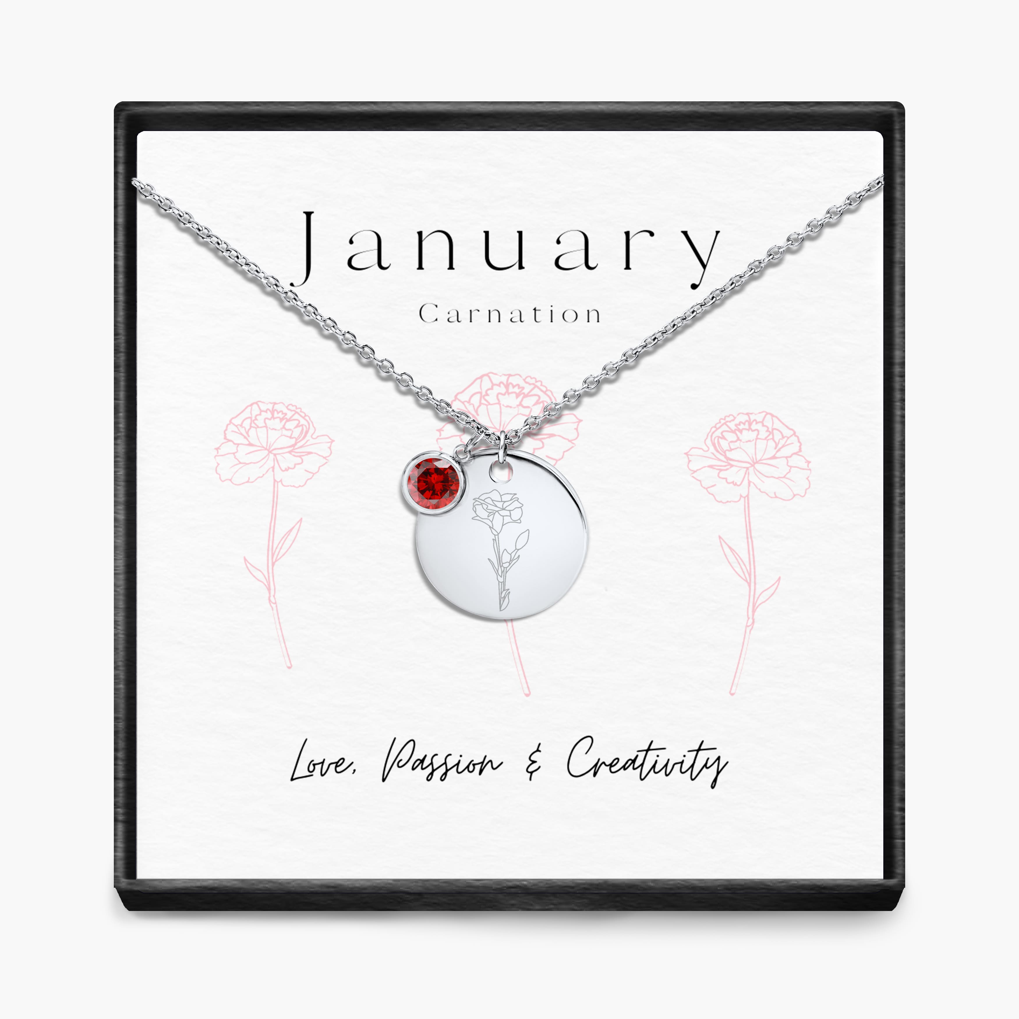 Traia Rae Birth Month Pendant Necklace – Talia-Rae