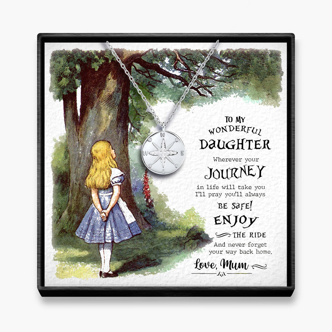 Daughter-  Alice Compass Necklace