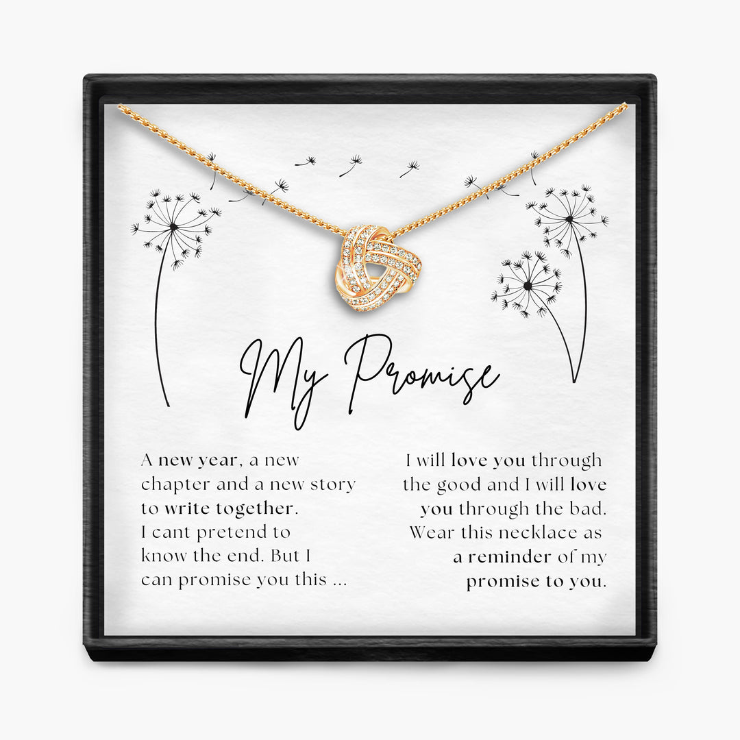 My Promise  - Infinity Knot Necklace