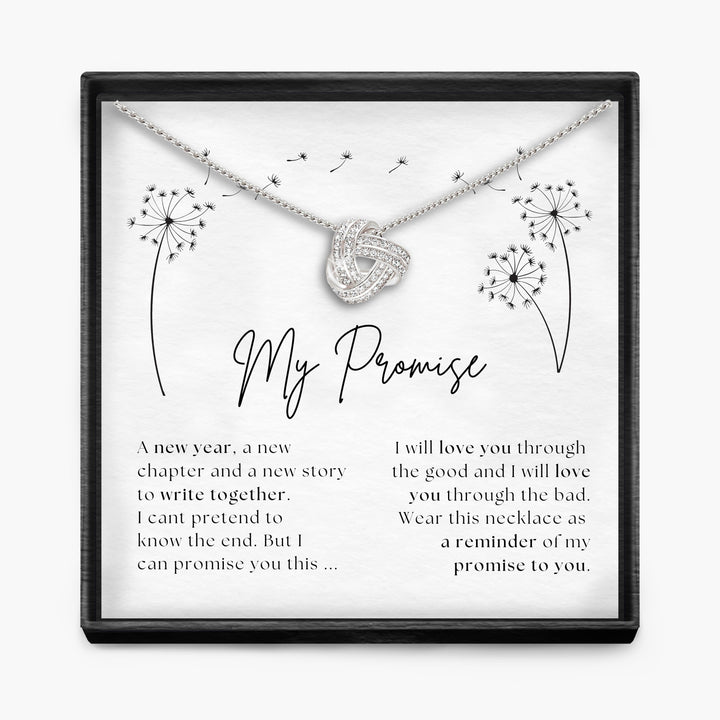 My Promise  - Infinity Knot Necklace