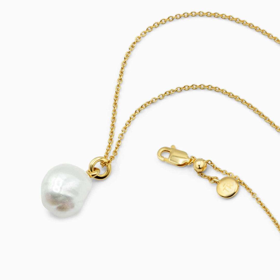 My  Wife to Be -  Freshwater Baroque Pearl Pendant