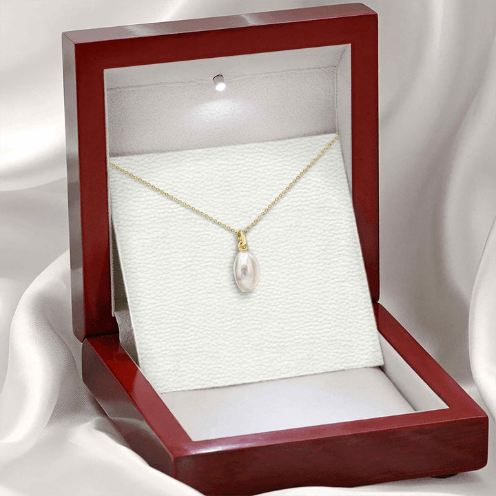 Freshwater Baroque Pearl Pendant Necklace