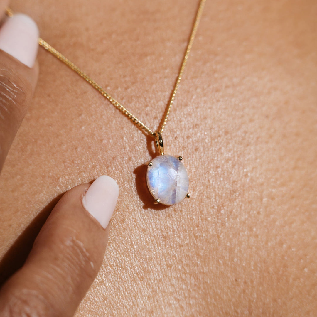 You Are Loved - Daughter Moonstone Necklace