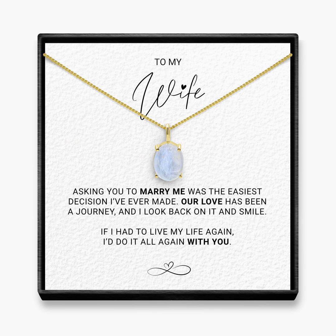 Our Journey Wife - Moonstone Necklace