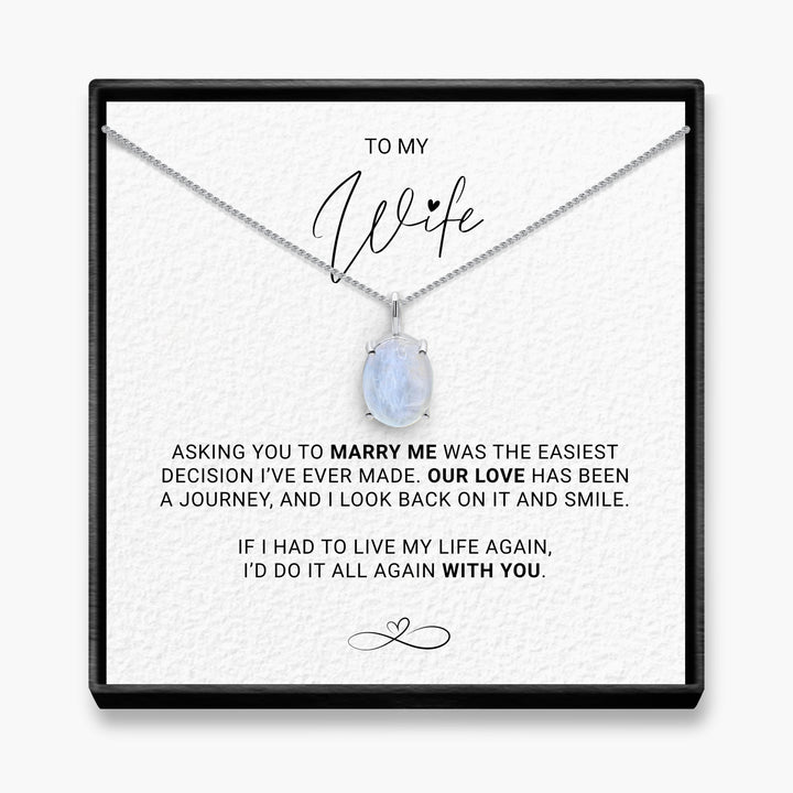 Our Journey Wife - Moonstone Necklace